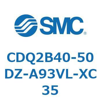 薄形シリンダ CDQ2B40-50 SMC