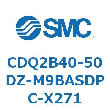 薄形シリンダ CDQ2B40-50 SMC