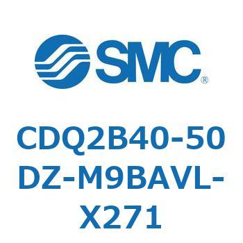 薄形シリンダ CDQ2B40-50 SMC