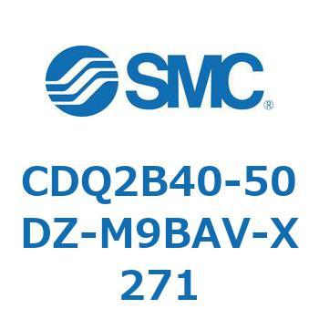 薄形シリンダ CDQ2B40-50 SMC