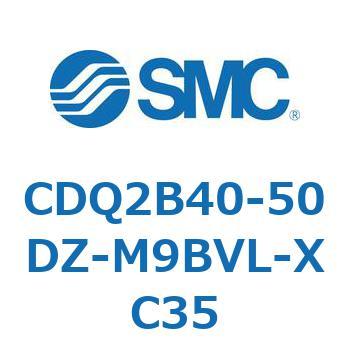 薄形シリンダ CDQ2B40-50 SMC