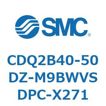 薄形シリンダ CDQ2B40-50 SMC