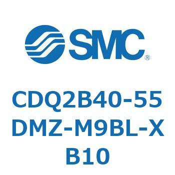 薄形シリンダ CDQ2B40-55 SMC