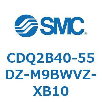 薄形シリンダ CDQ2B40-55 SMC