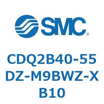 薄形シリンダ CDQ2B40-55 SMC