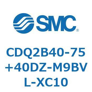 薄形シリンダ CDQ2B40-75 SMC