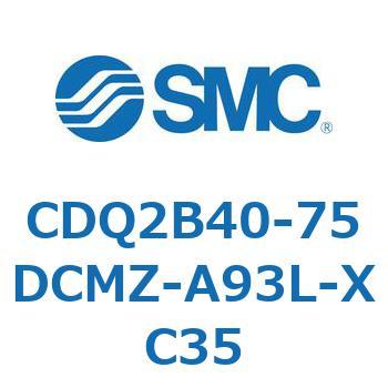 薄形シリンダ CDQ2B40-75 SMC