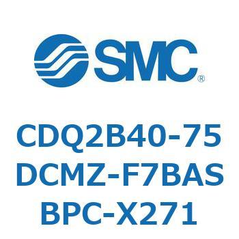 薄形シリンダ CDQ2B40-75 SMC