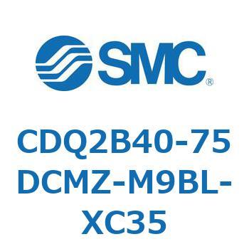 薄形シリンダ CDQ2B40-75 SMC
