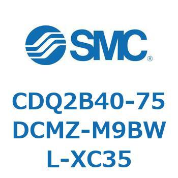 薄形シリンダ CDQ2B40-75 SMC