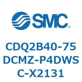 薄形シリンダ CDQ2B40-75 SMC