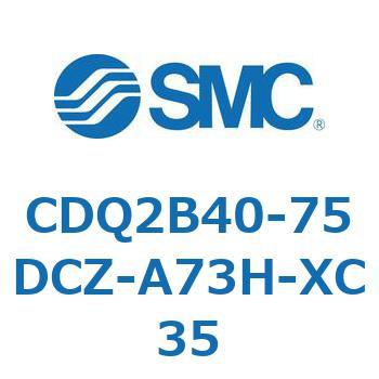 薄形シリンダ CDQ2B40-75 SMC