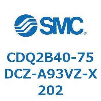 薄形シリンダ CDQ2B40-75 SMC