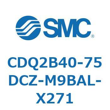 薄形シリンダ CDQ2B40-75 SMC