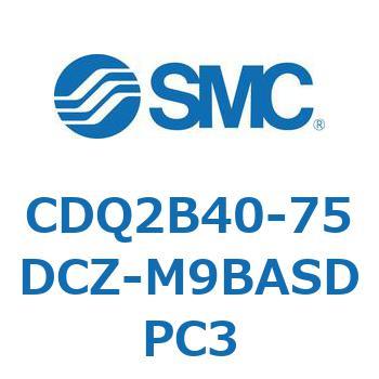 薄形シリンダ CDQ2B40-75 SMC