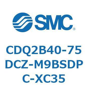 薄形シリンダ CDQ2B40-75 SMC