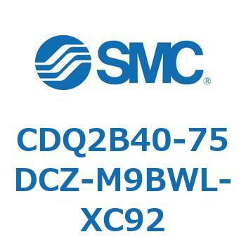 薄形シリンダ CDQ2B40-75 SMC