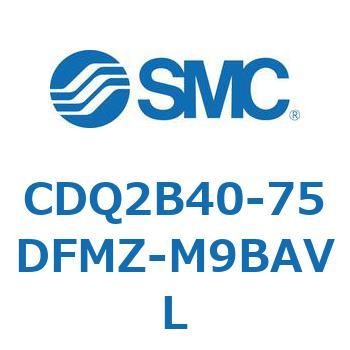 薄形シリンダ CDQ2B40-75 SMC