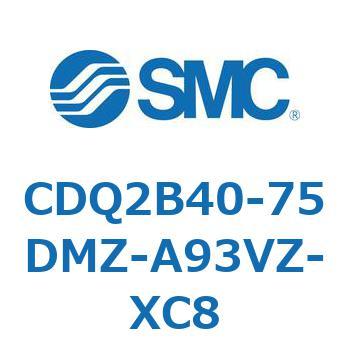薄形シリンダ CDQ2B40-75 SMC