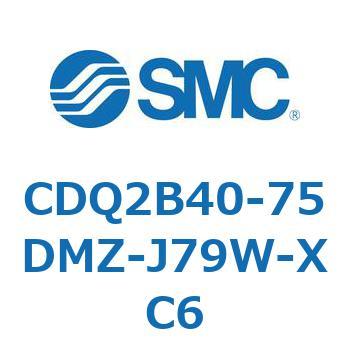 薄形シリンダ CDQ2B40-75 SMC