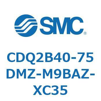 薄形シリンダ CDQ2B40-75 SMC
