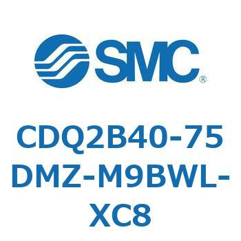 薄形シリンダ CDQ2B40-75 SMC