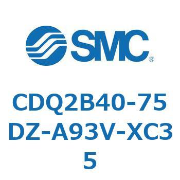 薄形シリンダ CDQ2B40-75 SMC