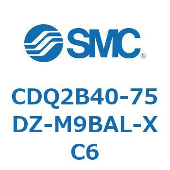 薄形シリンダ CDQ2B40-75 SMC