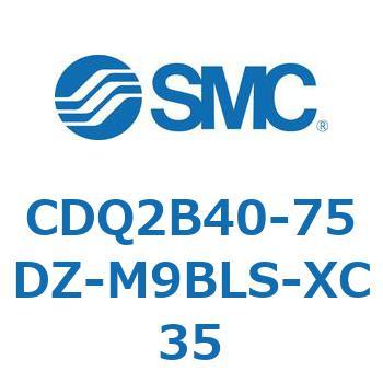 薄形シリンダ CDQ2B40-75 SMC