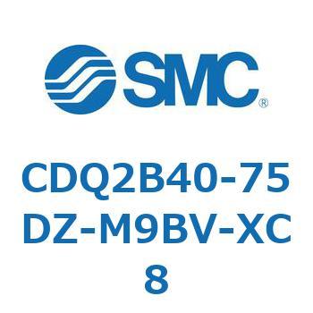 薄形シリンダ CDQ2B40-75 SMC