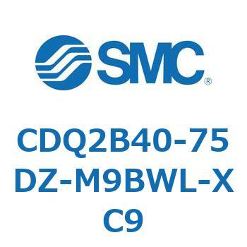 薄形シリンダ CDQ2B40-75 SMC