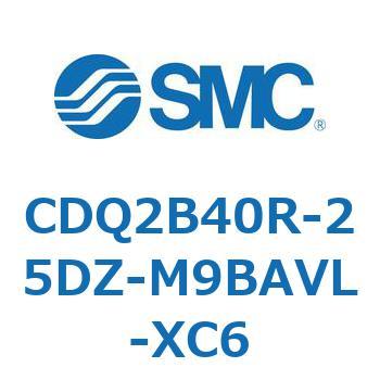 薄形シリンダ CDQ2B40R SMC