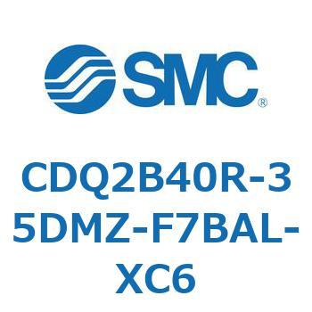 薄形シリンダ CDQ2B40R SMC
