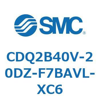 薄形シリンダ CDQ2B40V SMC