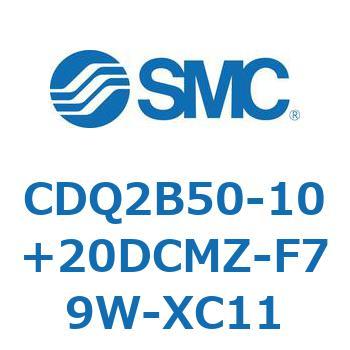 薄形シリンダ CDQ2B50-10 SMC