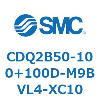 CDQ2B50-100+100D-M9BVL4-XC10 `V_ CDQ2B50-100 SMC 52393451