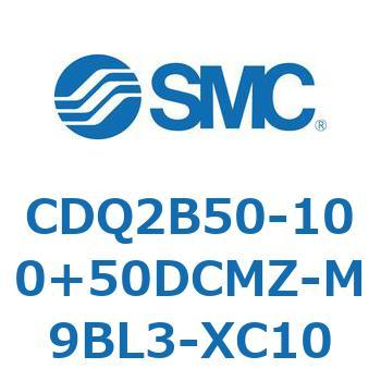 薄形シリンダ CDQ2B50-100 SMC