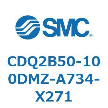 薄形シリンダ CDQ2B50-100 SMC