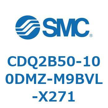 薄形シリンダ CDQ2B50-100 SMC