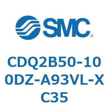 薄形シリンダ CDQ2B50-100 SMC