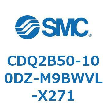 薄形シリンダ CDQ2B50-100 SMC