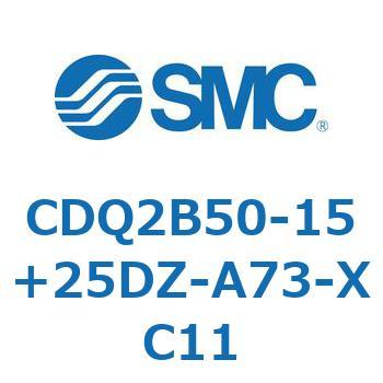 薄形シリンダ CDQ2B50-15 SMC