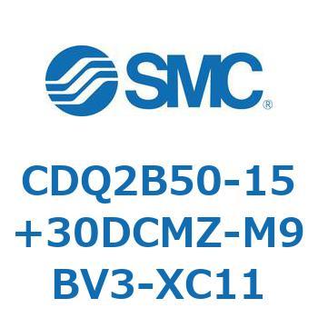 薄形シリンダ CDQ2B50-15 SMC