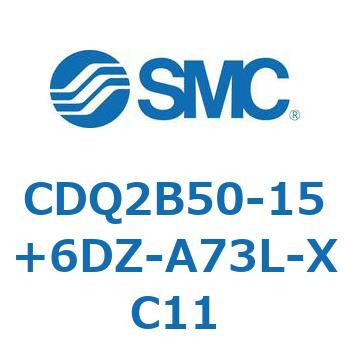 薄形シリンダ CDQ2B50-15 SMC