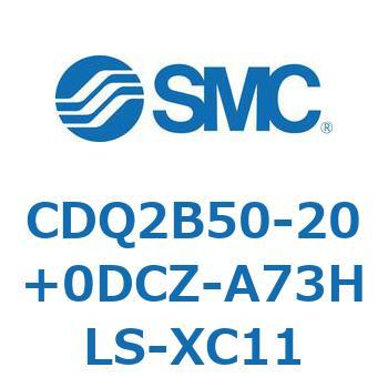 薄形シリンダ CDQ2B50-20 - SMC