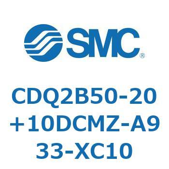 CDQ2B50-20+10DCMZ-A933-XC10 `V_ CDQ2B50-20 SMC 52399435