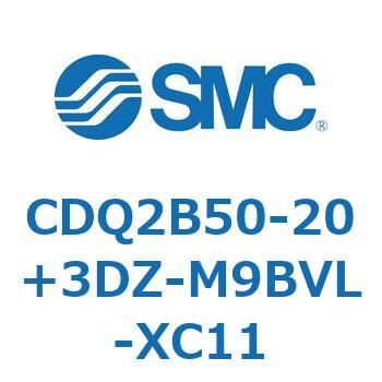 薄形シリンダ CDQ2B50-20 SMC