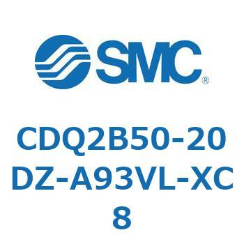 薄形シリンダ CDQ2B50-20 SMC