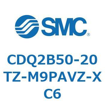 薄形シリンダ CDQ2B50-20 SMC