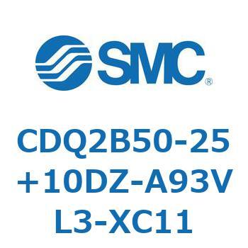 薄形シリンダ CDQ2B50-25 SMC